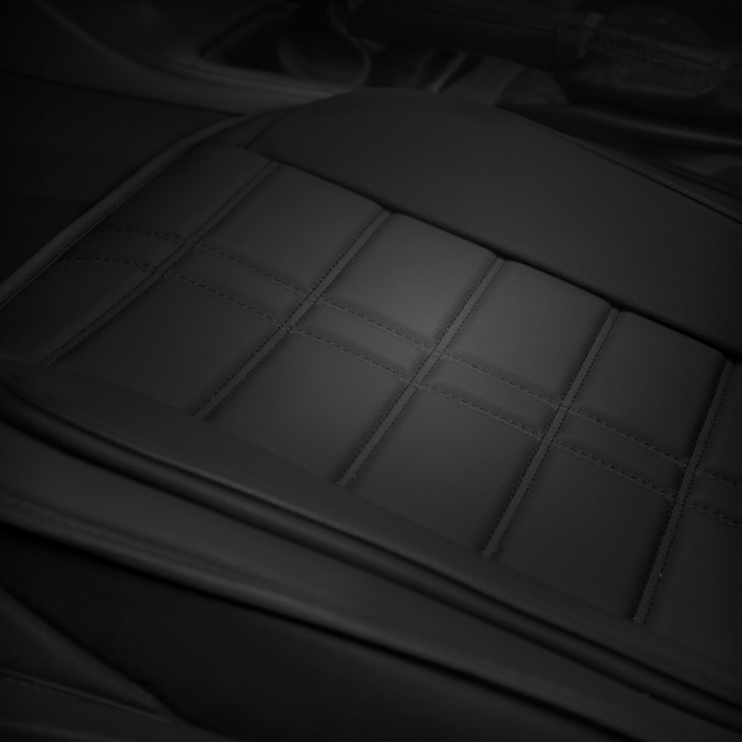 Fundas Asiento Auto Deluxe de Cuerina Adaptable