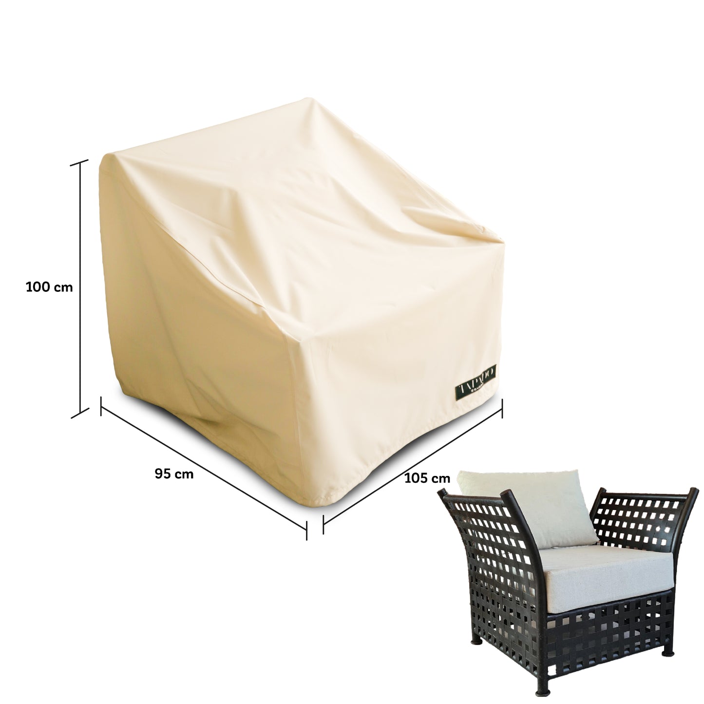 Funda para Silla y Sillรณn Impermeable - Protecciรณn Muebles Terraza y Jardรญn - WAGEN COVERS