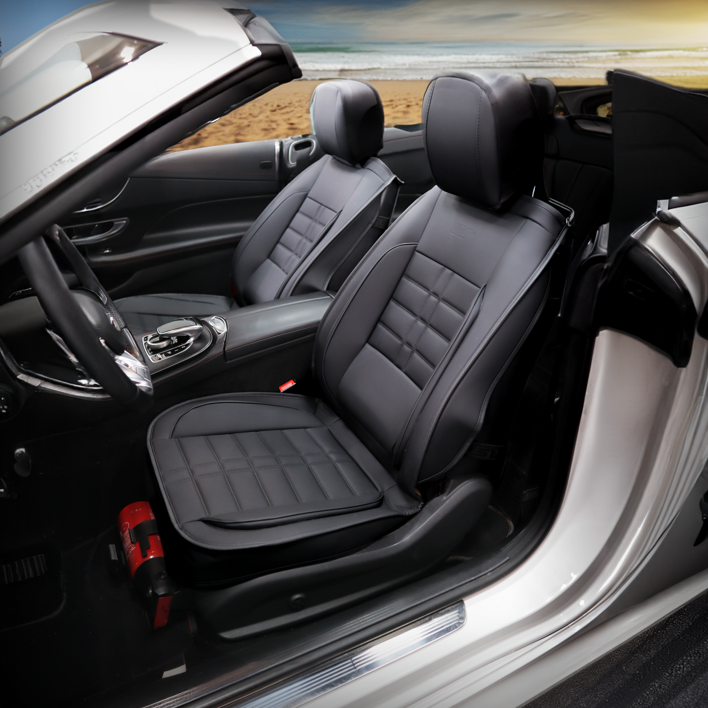 Pack Cobertor de Auto Deluxe + Funda de Asiento (20% OFF)