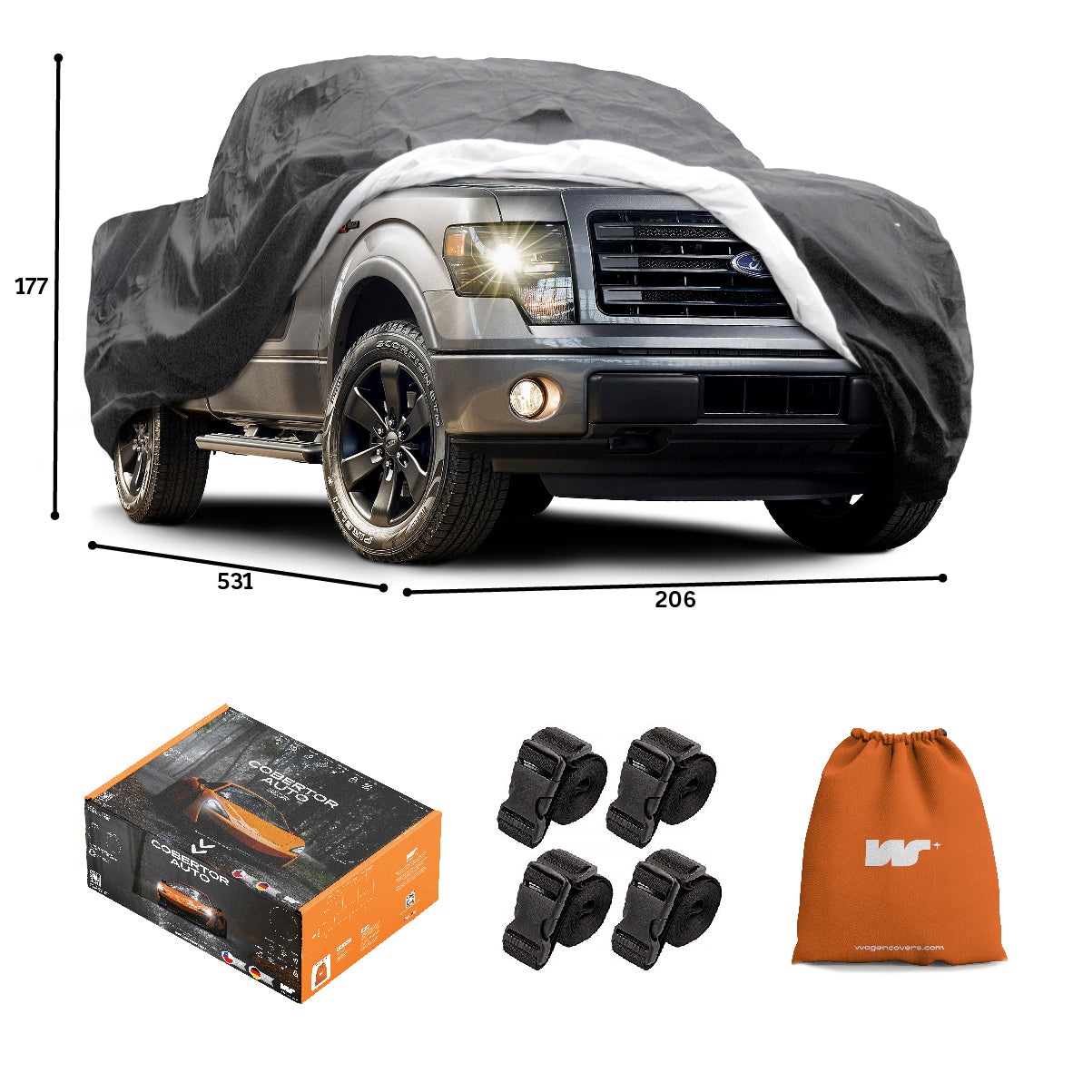 Funda para Auto Impermeable - Deluxe