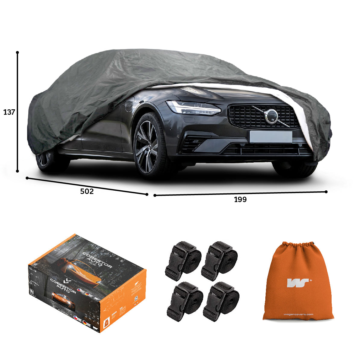 Funda para Auto Impermeable - Deluxe