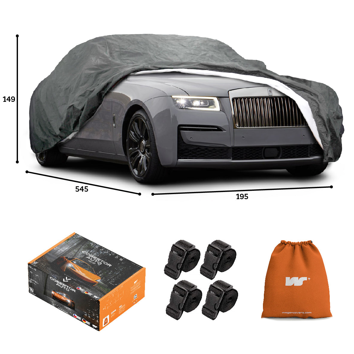 Funda para Auto Impermeable - Deluxe