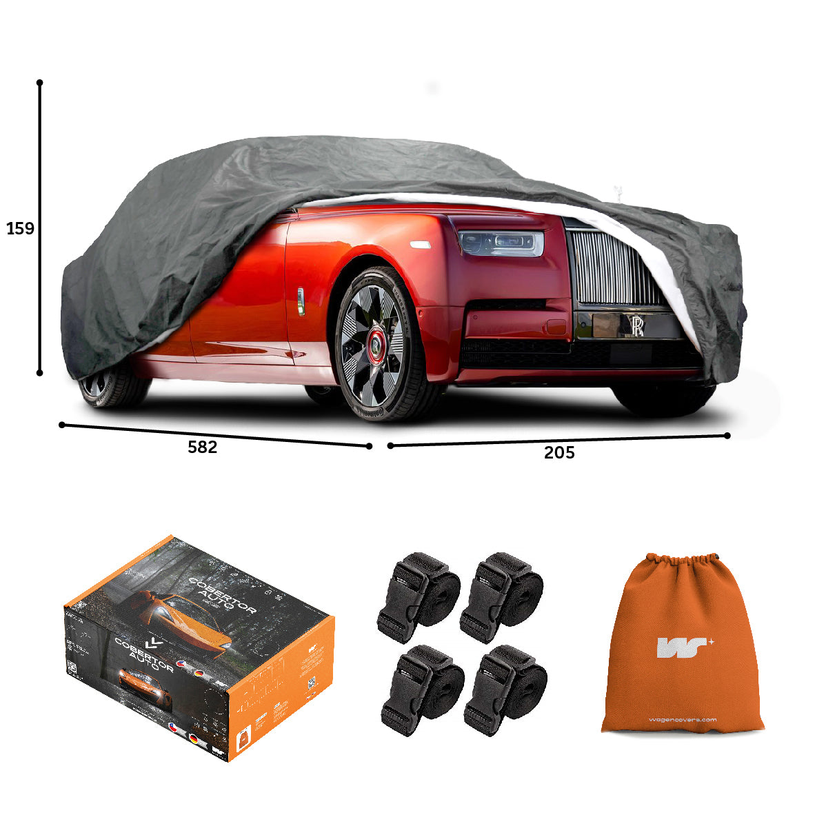 Funda para Auto Impermeable - Deluxe