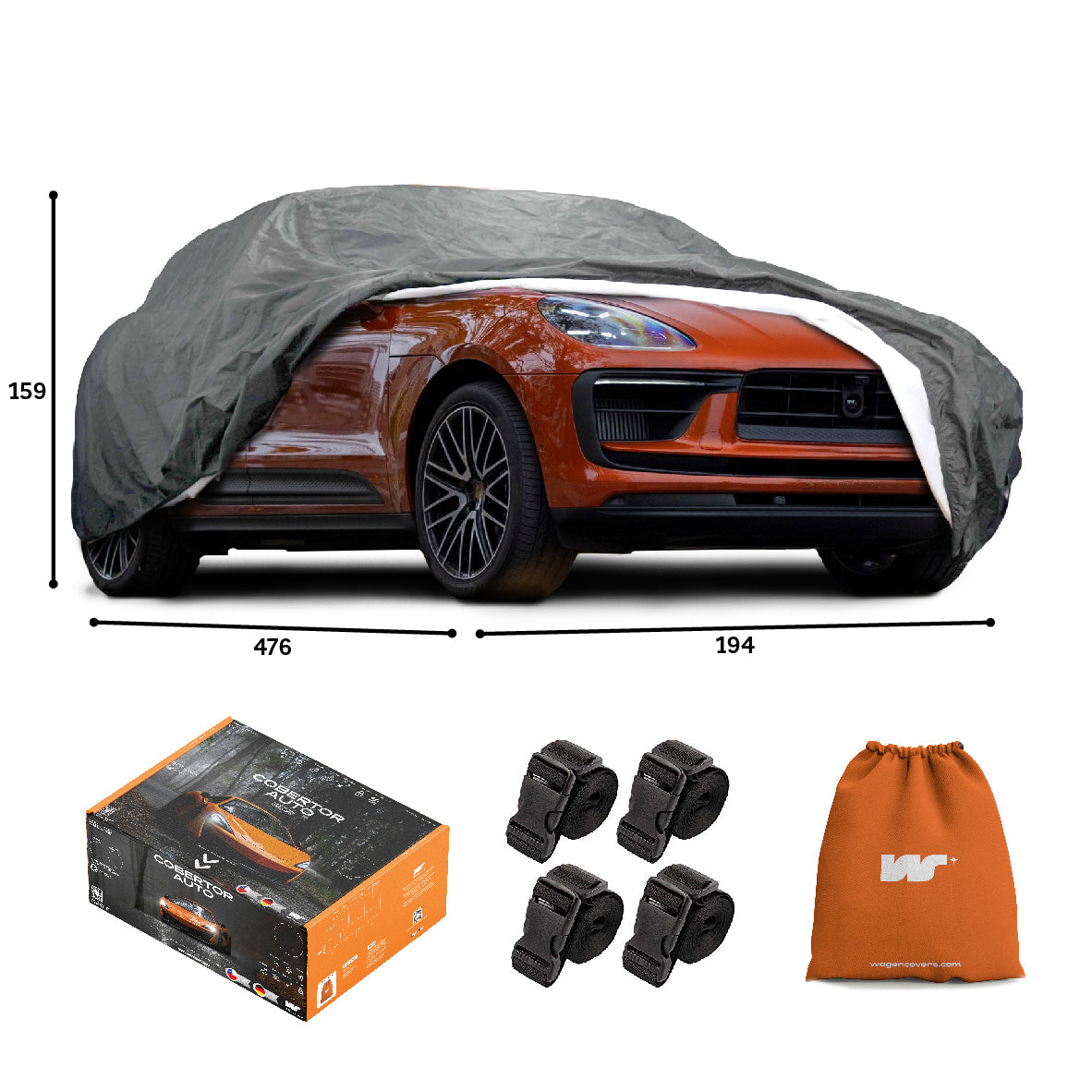 Funda para Auto Impermeable - Deluxe