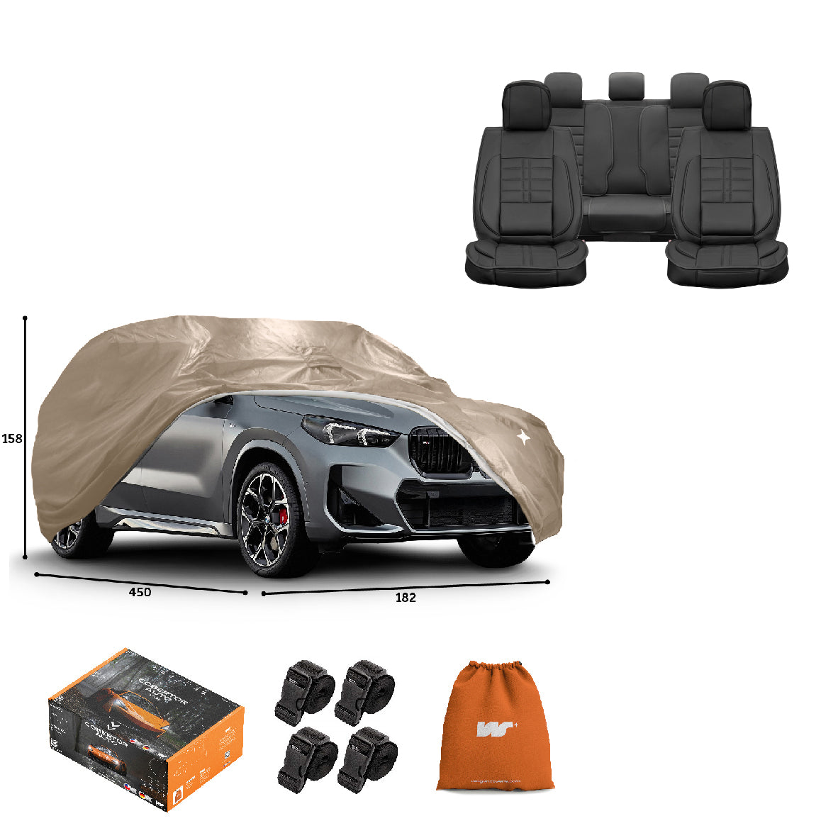 Pack Cobertor de Auto Deluxe + Funda de Asiento (20% OFF) - WAGEN COVERS